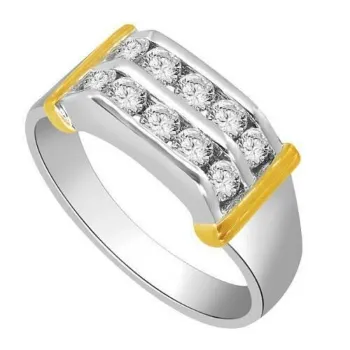 Attractive white Gold Ring   